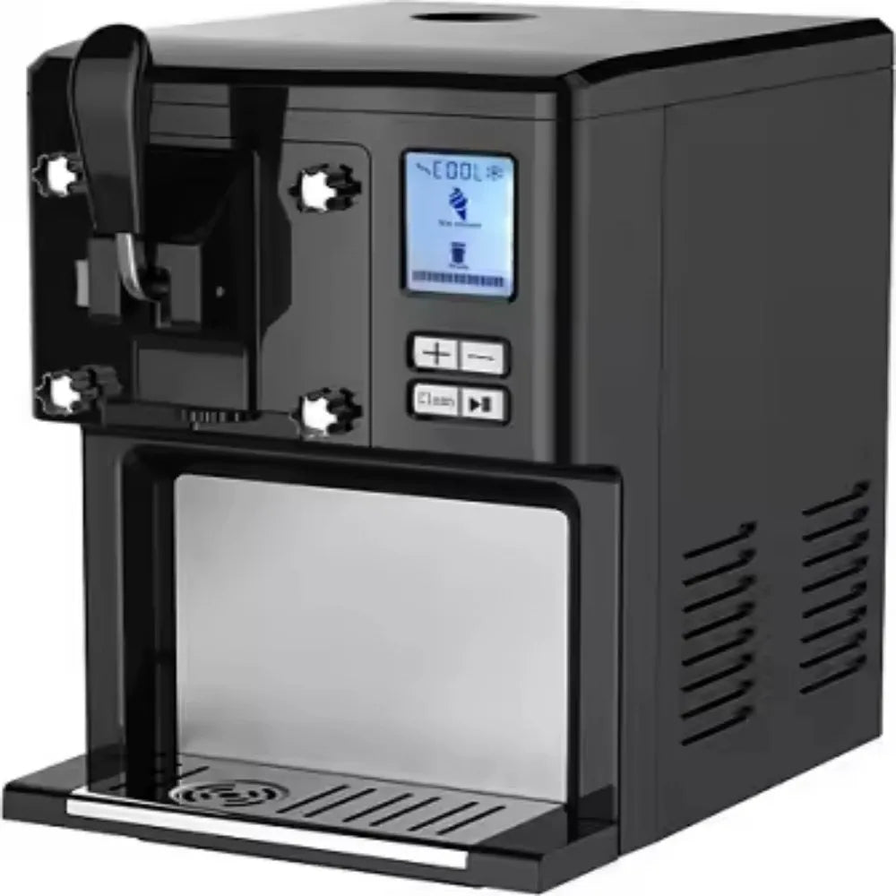 1.5L Mini Ice Cream Maker - Small Portable Electric, Automatic with Quick Freeze & Non-Stick, Home Use, Quiet & Stylish