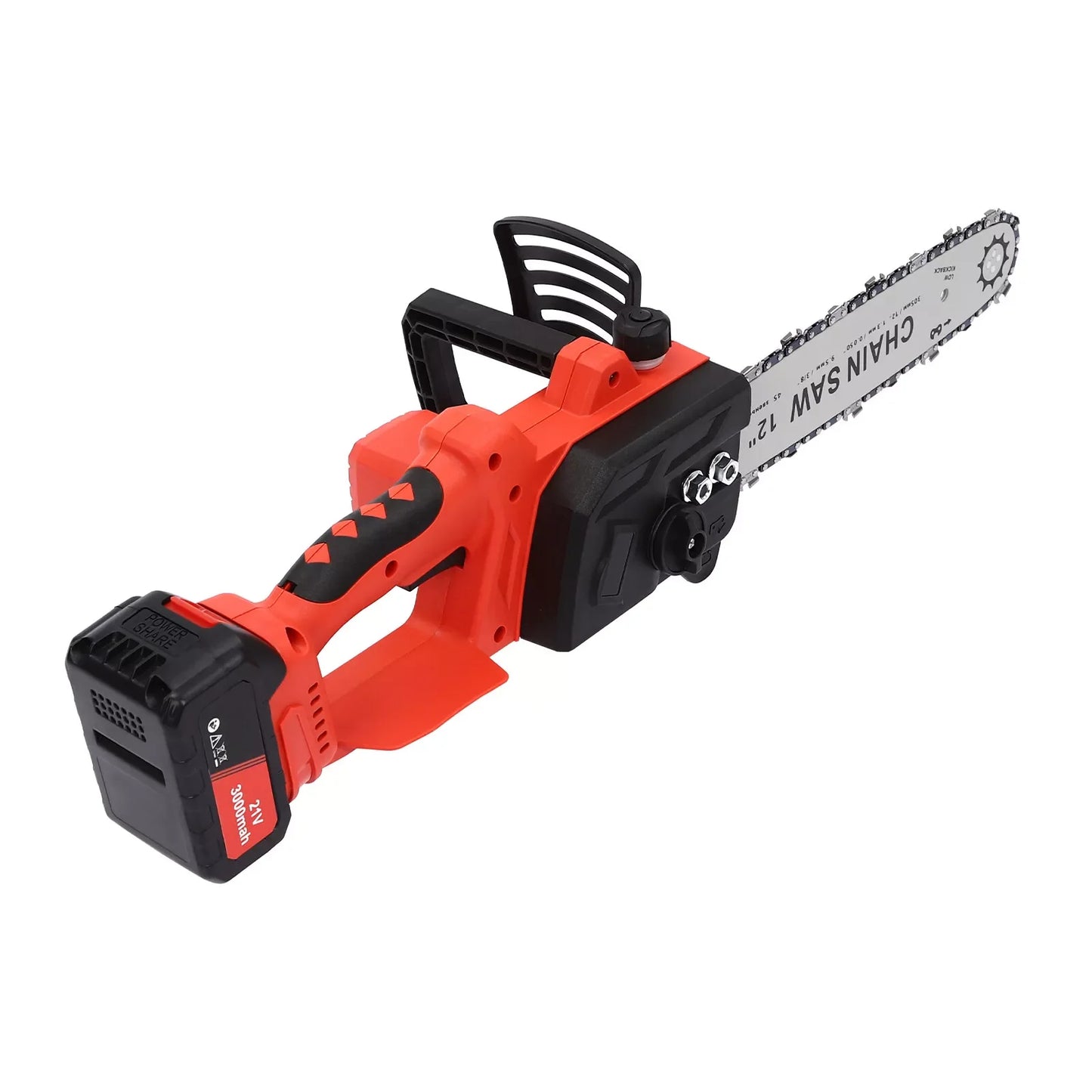 12 Inch 21V Handheld Electric chainsaw with Battery & Charger