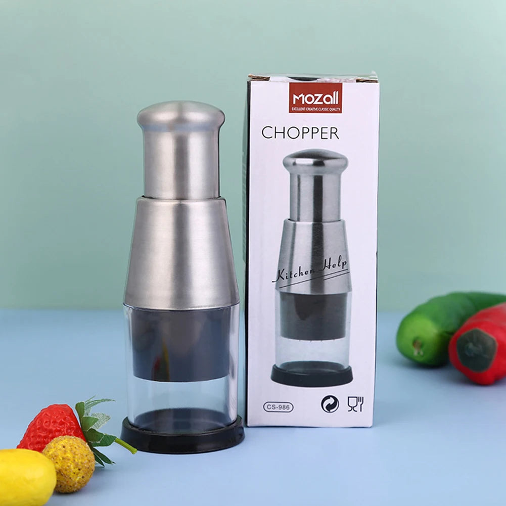 Stainless Steel anual Chopper aMHnd Kitchen Tools Vegetable Chopper Mini Garlic Mincer for Veggie Onion Garlic