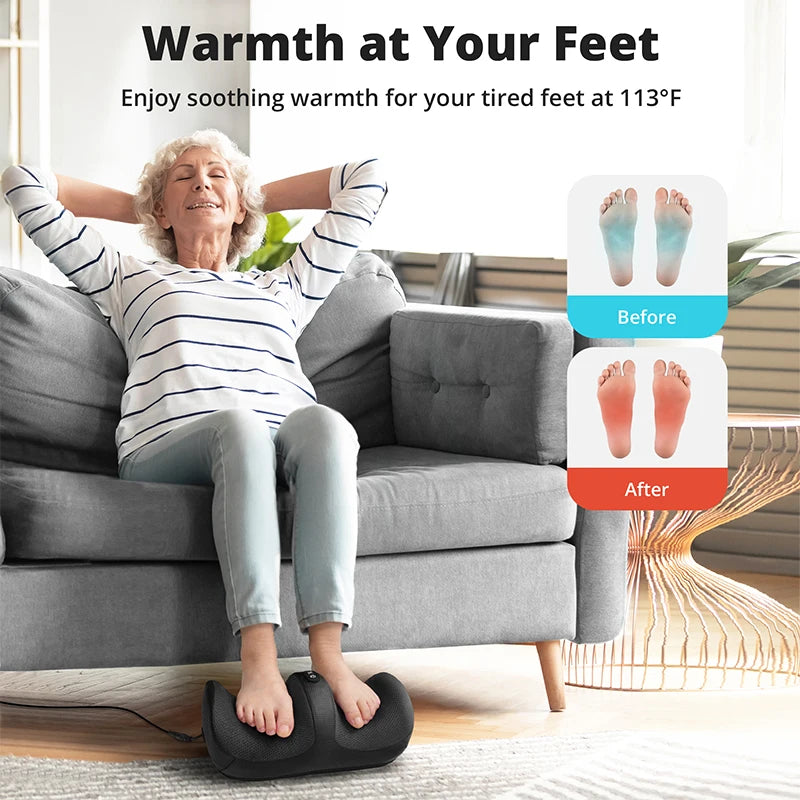 Medcursor Electric Foot Massager Shiatsu Kneading Deep Tissue