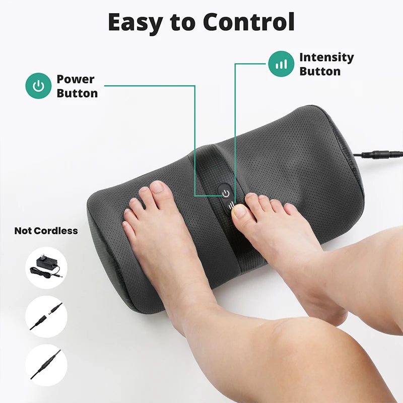 Medcursor Electric Foot Massager Shiatsu Kneading Deep Tissue