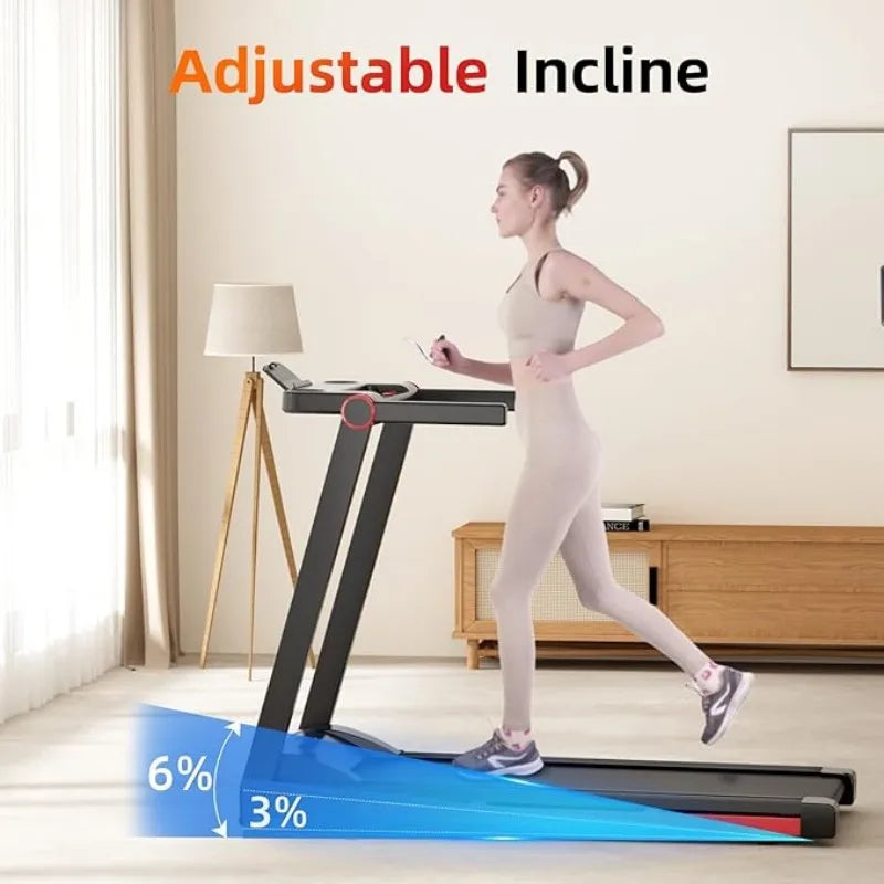 3.5 HP Treadmill for Home with Incline Folding Treadmills