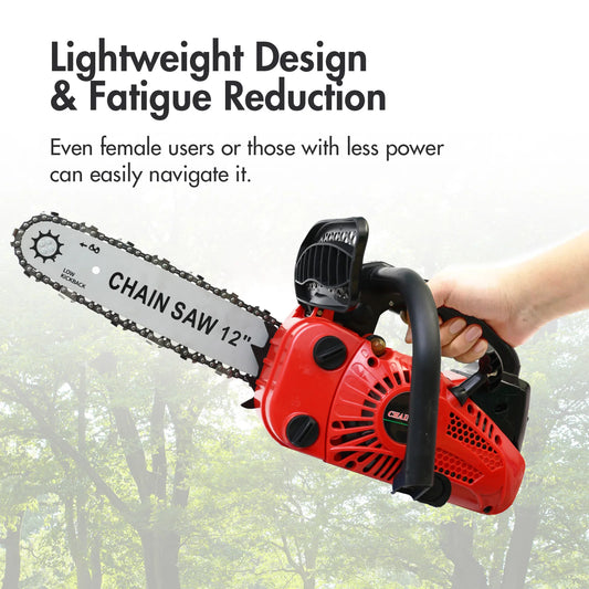 12 Inch Cordless Chainsaw Gasoline   Woodworking for Tree Wood Branch