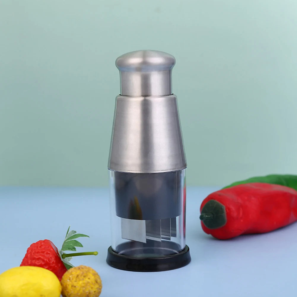 Stainless Steel anual Chopper aMHnd Kitchen Tools Vegetable Chopper Mini Garlic Mincer for Veggie Onion Garlic