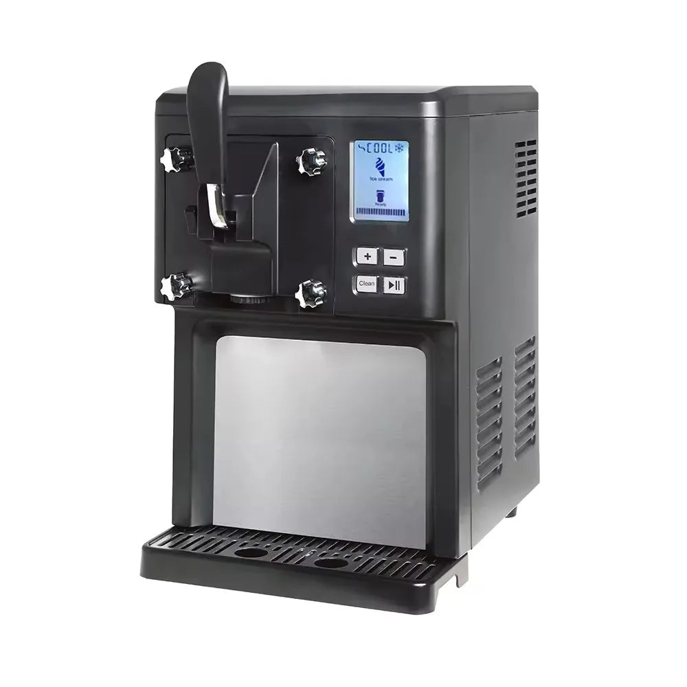 1.5L Mini Ice Cream Maker - Small Portable Electric, Automatic with Quick Freeze & Non-Stick, Home Use, Quiet & Stylish